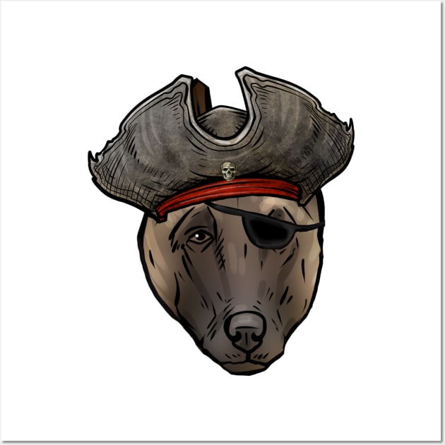 Belgian Malinois Pirate Wall Art by whyitsme